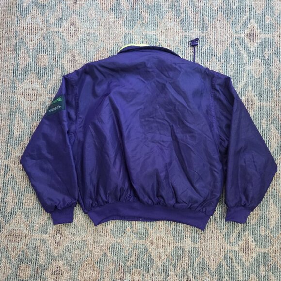 Vintage Reversible Spalding Bomber Jacket - Picture 2 of 7